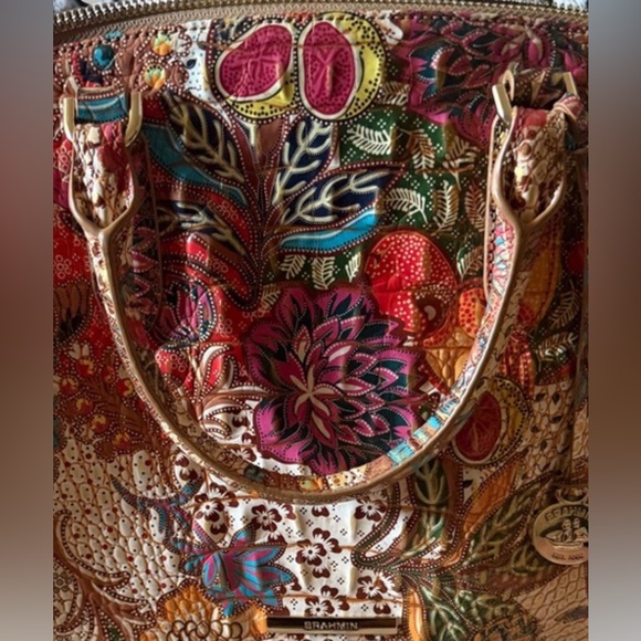 Brahmin Melbourne Floral Women's Bag - Picture 2 of 5